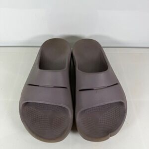 OOFOS OOahh Sport Slide Sandals Recovery‎ Comfort Purple M5 W7 EU 38